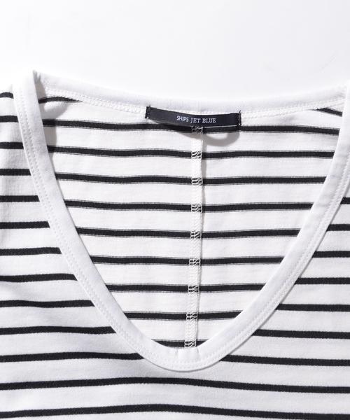 SHIPS JET BLUE(シップスジェットブルー)の「SHIPS JET BLUE: 【THERMOLITE】 アンダーTシャツ(Tシャツ/カットソー・メンズ・ホワイト/ホワイト系その他/ブラック/グレー・LARGE/SMALL/MEDIUM)」の12枚目の写真