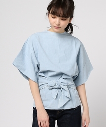 Uncut Bound | WAVEN(ウェイヴン)   BELTED TOP 　カットソー(Tシャツ/カットソー)