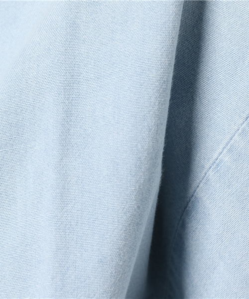 Uncut Bound（アンカットバウンド）の「WAVEN(ウェイヴン)   BELTED TOP 　カットソー（Tシャツ/カットソー・レディース・ライトブルー・SMALL）」の10枚目の写真