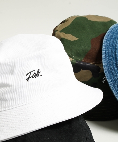 WEGO（ウィゴー）の「WEGO/ロゴ刺繍バケットハット（ハット・メンズ・インディゴブルー/ブラック/その他1/ホワイト/その他2/その他3・FREE）」の2枚目の写真