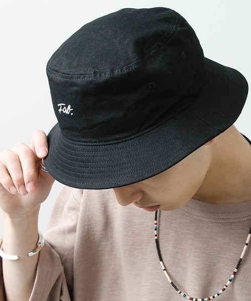 WEGO（ウィゴー）の「WEGO/ロゴ刺繍バケットハット（ハット・メンズ・インディゴブルー/ブラック/その他1/ホワイト/その他2/その他3・FREE）」の12枚目の写真