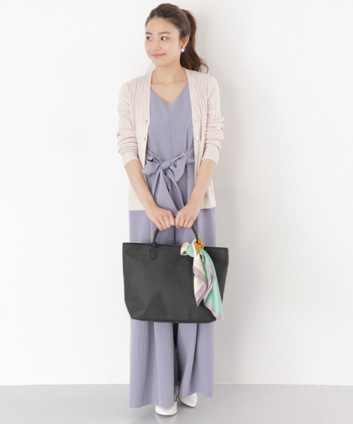 RODE SKO（ロデスコ）の「ASSI ファブリックトートバッグ（トートバッグ・レディース・グレー/ピンク系その他/ブラック・ONE）」の15枚目の写真