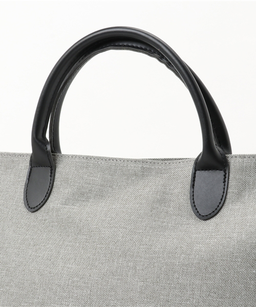 RODE SKO（ロデスコ）の「ASSI ファブリックトートバッグ（トートバッグ・レディース・グレー/ピンク系その他/ブラック・ONE）」の10枚目の写真