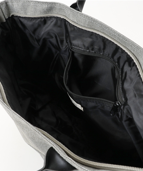 RODE SKO（ロデスコ）の「ASSI ファブリックトートバッグ（トートバッグ・レディース・グレー/ピンク系その他/ブラック・ONE）」の12枚目の写真