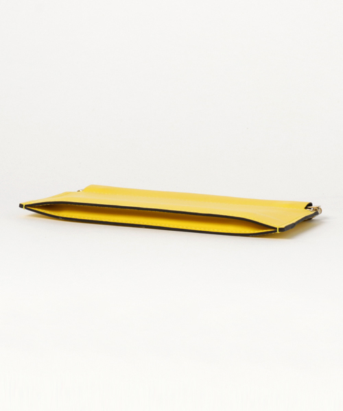 STUDIOUS SELECT(ステュディオスセレクト)の「【STUDIOUS SELECT】CLUTCH BAG(クラッチバッグ・レディース・ブルー/イエロー・FREE)」の3枚目の写真