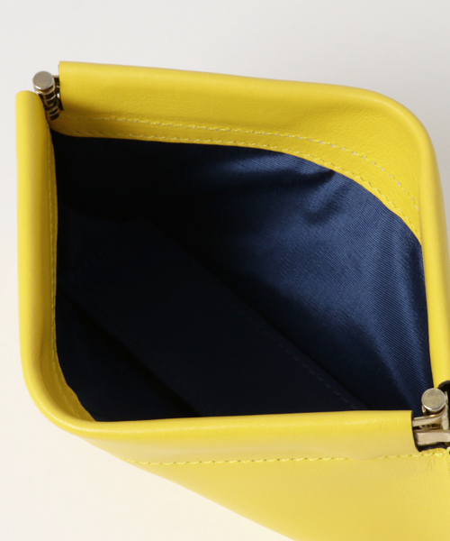 STUDIOUS SELECT(ステュディオスセレクト)の「【STUDIOUS SELECT】CLUTCH BAG(クラッチバッグ・レディース・ブルー/イエロー・FREE)」の5枚目の写真