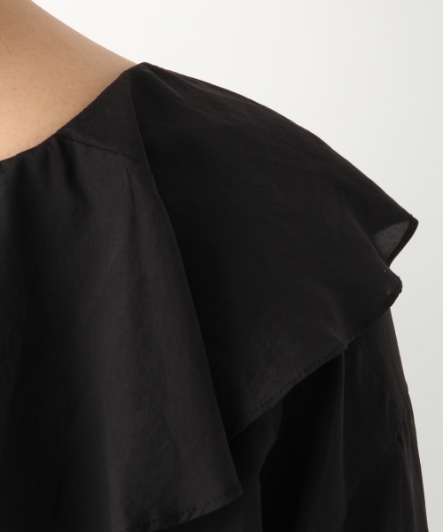 A part by(アパートバイ)の「Pフリルブラウジングブラウス 767932(シャツ/ブラウス・レディース・ブラック/オレンジ/オフホワイト・FREE)」の15枚目の写真