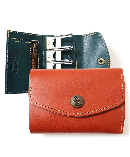 栃木レザーバイカラーコインレール式収納コインケース（コインケース）｜ZARIO-grandee-（ザリオ）