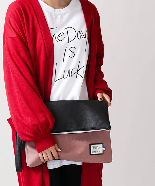 WEGO（ウィゴー）の「WEGO/口折れクラッチバッグ（クラッチバッグ・メンズ・その他1/ブラック系その他/ブラウン系その他/ブルー系その他/レッド系その他/ブラック系その他2/ネイビー/ブラック/ブラウン系その他2・FREE）」の21枚目の写真