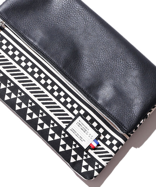 WEGO（ウィゴー）の「WEGO/口折れクラッチバッグ（クラッチバッグ・メンズ・その他1/ブラック系その他/ブラウン系その他/ブルー系その他/レッド系その他/ブラック系その他2/ネイビー/ブラック/ブラウン系その他2・FREE）」の22枚目の写真