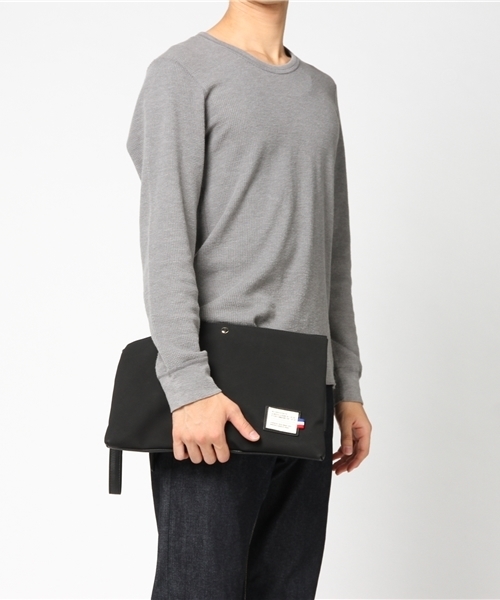 WEGO（ウィゴー）の「WEGO/口折れクラッチバッグ（クラッチバッグ・メンズ・その他1/ブラック系その他/ブラウン系その他/ブルー系その他/レッド系その他/ブラック系その他2/ネイビー/ブラック/ブラウン系その他2・FREE）」の10枚目の写真