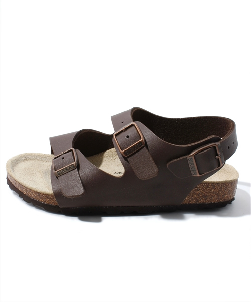 BIRKENSTOCK（ビルケンシュトック）の「【15cm～22cmまで対応】【キッズ】ROMA BF Brown(KIDS)（サンダル・キッズ・ブラウン・24/25/26/27/28/29/30/31/32/33/34）」の2枚目の写真