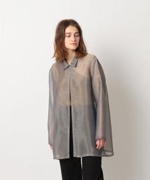 Steven Alan | ＜Steven Alan＞CHAMBRAY ORGANDY SHIRT/シャツ(シャツ/ブラウス)