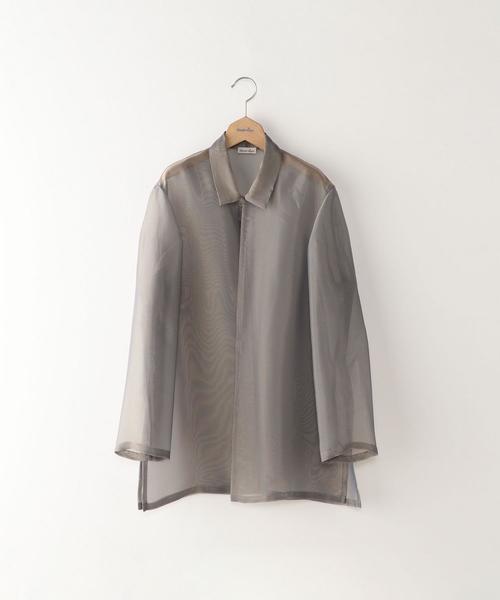 Steven alan / スティーブンアラン 8211-299-0102 CHAMBRAY ORGANDY SHIRT シャンブレー オーガンジー 長袖シャツ Steven Alan（スティーブンアラン）の「＜Steven Alan＞CHAMBRAY