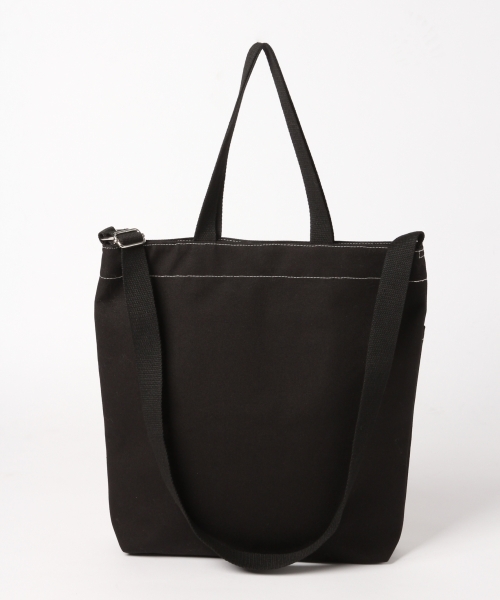 LOWRYS FARM(ローリーズファーム)の「キャンバス2WAYショルダー 780363 (ショルダーバッグ・レディース・ブラック/グリーン/オレンジ/ストライプ/ホワイト・FREE)」の13枚目の写真