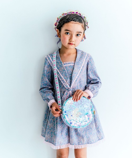 fafa(フェフェ)の「ELERI | ポシェット(ショルダーバッグ・キッズ・ラベンダー/パープル系その他・FREE)」の1枚目の写真