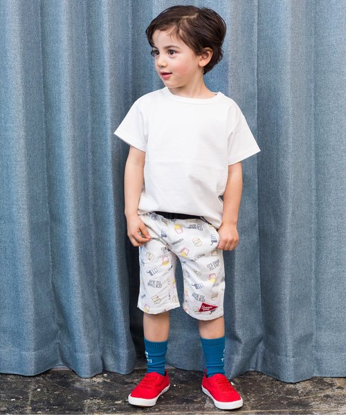 BREEZE（ブリーズ）の「ネット限定無地ビッグシルエットTシャツ（Tシャツ/カットソー・キッズ・チャコール/ブルー/レッド/カーキ/オフホワイト・80/90/95/140/100/110/120/130）」の10枚目の写真