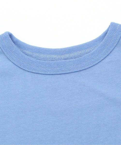 BREEZE（ブリーズ）の「ネット限定無地ビッグシルエットTシャツ（Tシャツ/カットソー・キッズ・チャコール/ブルー/レッド/カーキ/オフホワイト・80/90/95/140/100/110/120/130）」の15枚目の写真