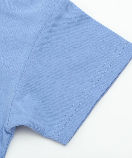 BREEZE（ブリーズ）の「ネット限定無地ビッグシルエットTシャツ（Tシャツ/カットソー・キッズ・チャコール/ブルー/レッド/カーキ/オフホワイト・80/90/95/140/100/110/120/130）」の16枚目の写真