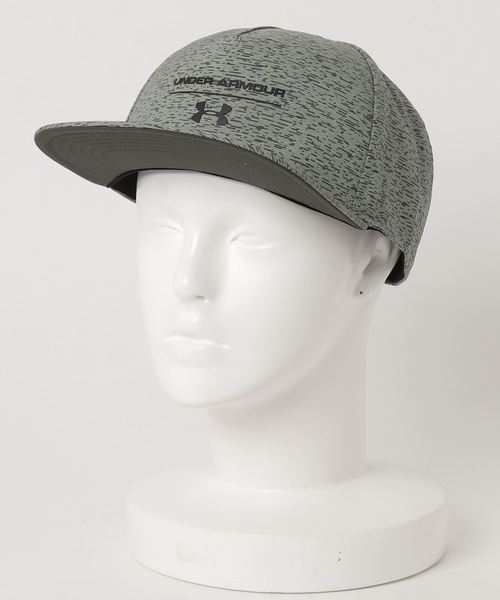 UNDER ARMOUR（アンダーアーマー）の「メンズ キャップ / リフレクティブフラットブリム（キャップ・メンズ・モスグリーン/ブラック・ONESIZE）」の6枚目の写真