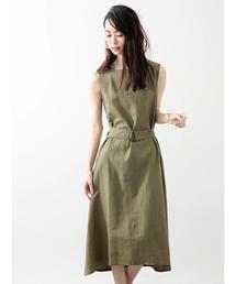 koe | リネンIラインワンピース(ワンピース)