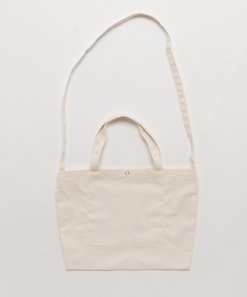 FREDRIK PACKERS（フレドリックパッカーズ）の「【FREDRIK PACKERS/フレドリックパッカーズ】10oz DAILY TOTE L（トートバッグ・レディース・ホワイト/ブラック/ダークグリーン/ネイビー/レッド・FREE）」の6枚目の写真