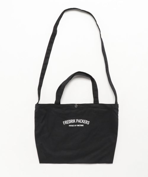 FREDRIK PACKERS（フレドリックパッカーズ）の「【FREDRIK PACKERS/フレドリックパッカーズ】10oz DAILY TOTE L（トートバッグ・レディース・ホワイト/ブラック/ダークグリーン/ネイビー/レッド・FREE）」の8枚目の写真