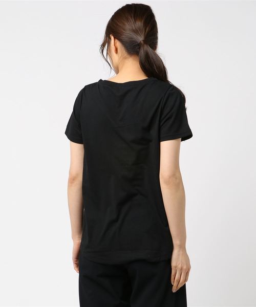 KOBE LETTUCE（コウベレタス）の「胸ポケットVネックカットソーTシャツ（Tシャツ/カットソー・レディース・ブラック系その他3/ブルー系その他2/ブルー系その他/ホワイト系その他2/ホワイト系その他3/ブラック系その他2/ホワイト系その他/ブルー系その他3/ブラック系その他・FREE）」の10枚目の写真