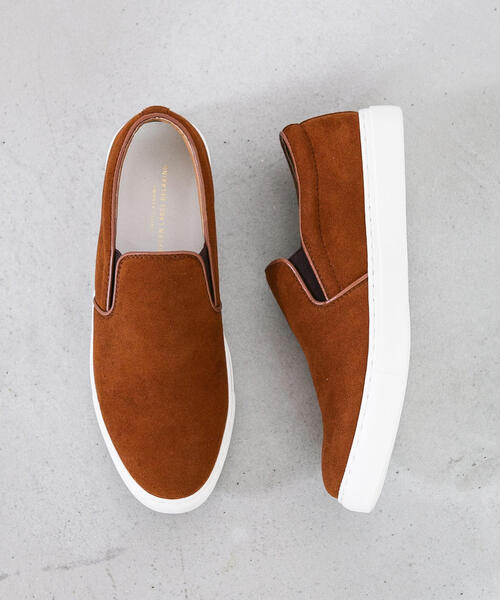 green label relaxing(グリーンレーベルリラクシング)の「SC GLR スリッポン スニーカー(スリッポン・メンズ・その他1/ブラック/ベージュ/ブラウン・10/9h/8h/8/7h/9)」の1枚目の写真