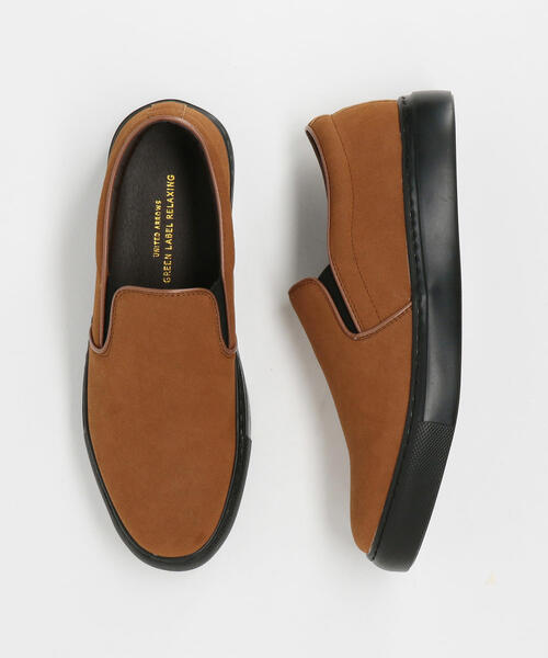 green label relaxing(グリーンレーベルリラクシング)の「SC GLR スリッポン スニーカー(スリッポン・メンズ・その他1/ブラック/ベージュ/ブラウン・10/9h/8h/8/7h/9)」の3枚目の写真