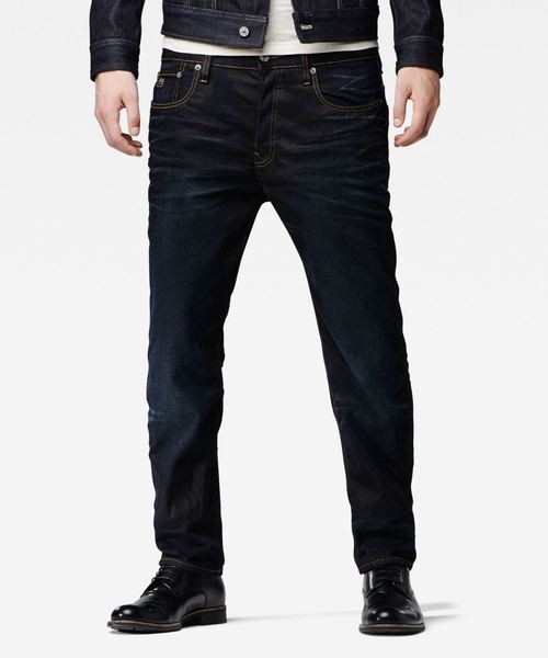 G-STAR(ジースター)の「3301 Straight Jeans(デニムパンツ・メンズ・ダークインディゴブルー・32inch/30inch/28inch/34inch/31inch/33inch/29inch)」の1枚目の写真
