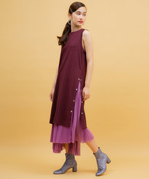 UNITED TOKYO | プリーツレイヤードワンピース(ワンピース)