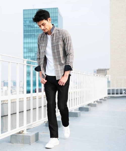MICHEL KLEIN HOMME (ミッシェルクランオム)の「シャツ(ウェザーグレンチェック)(シャツ/ブラウス・メンズ・ブラウン・SMALL/MEDIUM/LARGE/X-LARGE)」の3枚目の写真