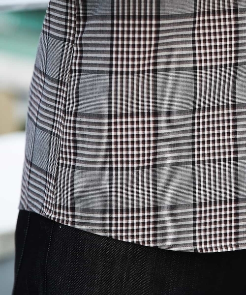 MICHEL KLEIN HOMME (ミッシェルクランオム)の「シャツ(ウェザーグレンチェック)(シャツ/ブラウス・メンズ・ブラウン・SMALL/MEDIUM/LARGE/X-LARGE)」の14枚目の写真
