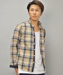 SHIPS JET BLUE | JB: タイニーカラー/ワイヤーシャツ■(シャツ/ブラウス)