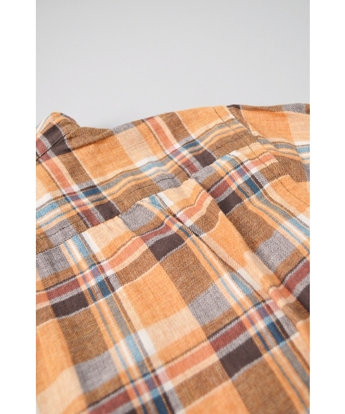 SHIPS JET BLUE（シップスジェットブルー）の「JB: タイニーカラー/ワイヤーシャツ■（シャツ/ブラウス・メンズ・ベージュ/ネイビー/オレンジ・SMALL/MEDIUM/LARGE）」の17枚目の写真