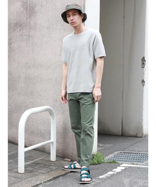 CRAFT STANDARD BOUTIQUE(クラフトスタンダードブティック)の「ボーダー風切替ニットプルオーバー○(ニット/セーター・メンズ・ネイビー/アイボリー/グレー系その他・M/LL/L)」の10枚目の写真