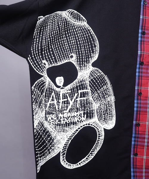 rovtski(ロフトスキー)の「JERZY CHECK MIX MIX CREW & SHIRT/ジャージー チェックミックス クルーネックシャツ(シャツ/ブラウス・メンズ・ホワイト×ブラック/ホワイト系その他/ホワイト×イエロー/ブラック系その他/ブラック系その他2・FREE)」の10枚目の写真