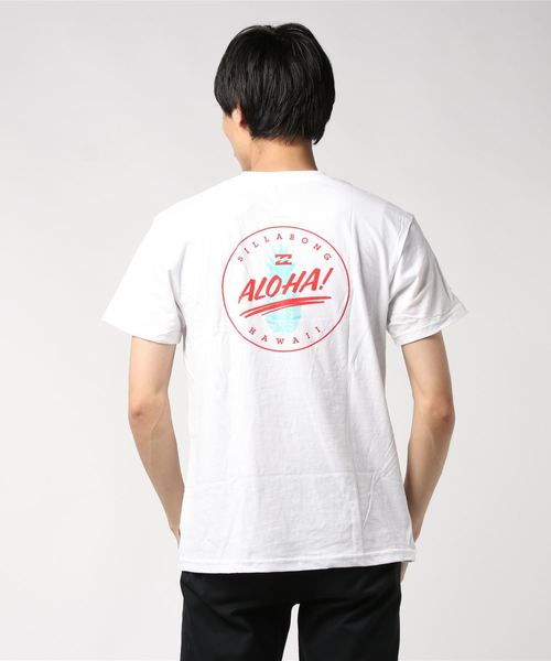 BILLABONG(ビラボン)の「BILLABONG メンズ ALOHA Tシャツ(Tシャツ/カットソー・メンズ・ホワイト・SMALL/MEDIUM)」の2枚目の写真