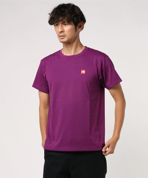 THE NORTH FACE(ザノースフェイス)の「ザ ノース フェイス THE NORTH FACE S/S Small Box Logo Tee(Tシャツ/カットソー・メンズ・ホワイト/ブラック/パープル/ネイビー/グレー・L/M/XL/S)」の5枚目の写真