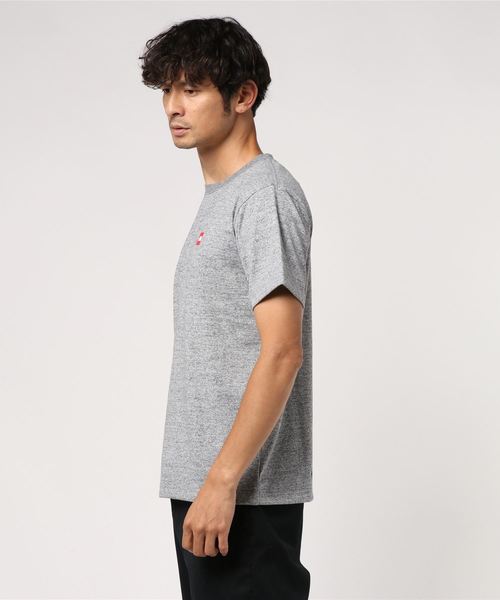 THE NORTH FACE(ザノースフェイス)の「ザ ノース フェイス THE NORTH FACE S/S Small Box Logo Tee(Tシャツ/カットソー・メンズ・ホワイト/ブラック/パープル/ネイビー/グレー・L/M/XL/S)」の6枚目の写真