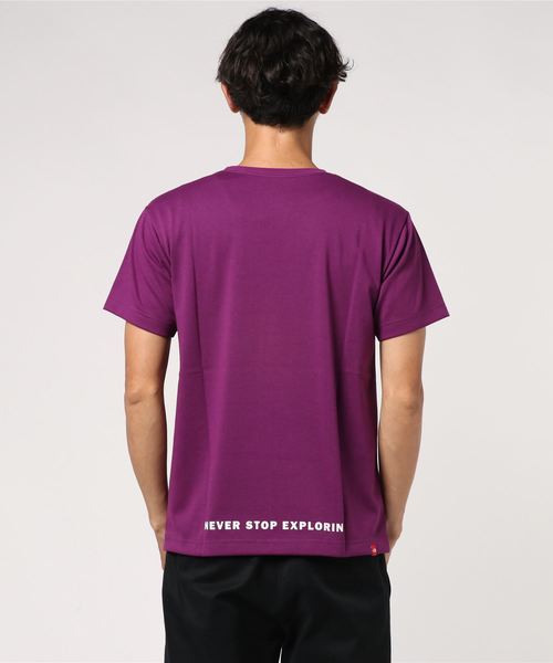 THE NORTH FACE(ザノースフェイス)の「ザ ノース フェイス THE NORTH FACE S/S Small Box Logo Tee(Tシャツ/カットソー・メンズ・ホワイト/ブラック/パープル/ネイビー/グレー・L/M/XL/S)」の10枚目の写真