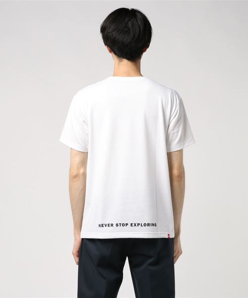 THE NORTH FACE(ザノースフェイス)の「ザ ノース フェイス THE NORTH FACE S/S Small Box Logo Tee(Tシャツ/カットソー・メンズ・ホワイト/ブラック/パープル/ネイビー/グレー・L/M/XL/S)」の11枚目の写真