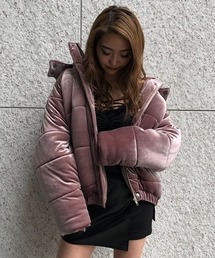 ENVYM | ベロアパディングＪＫ(その他アウター)