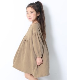 devirock | ダブルガーゼ長袖ワンピース(ワンピース)