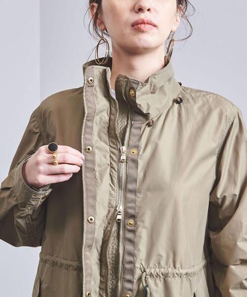 TATRAS オリーブ フード付きモッズコート TATRAS フード付きオリーブモッズコート TATRAS オリーブ モッズ