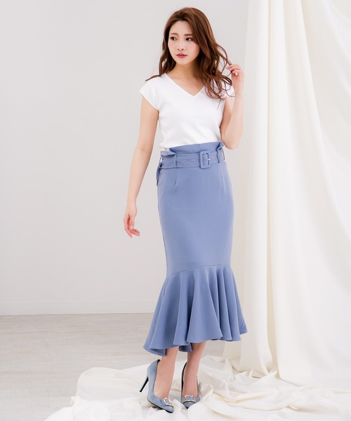 Julia Boutique（ジュリアブティック）の「バックル付きスエードヒールパンプス/550117（パンプス・レディース・ブラック/ピンク/ブルー/アイボリー/ベージュ/ブラック系その他/ラベンダー/ホワイト系その他・LL/3L/S/M/L/5L/4L）」の18枚目の写真