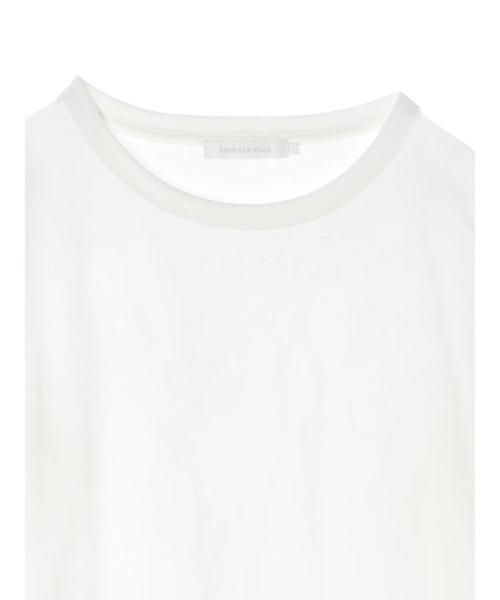 AMERICAN HOLIC(アメリカンホリック)の「裾ラウンドカットチュニック *〇(Tシャツ/カットソー・レディース・オフホワイト・L/M)」の7枚目の写真