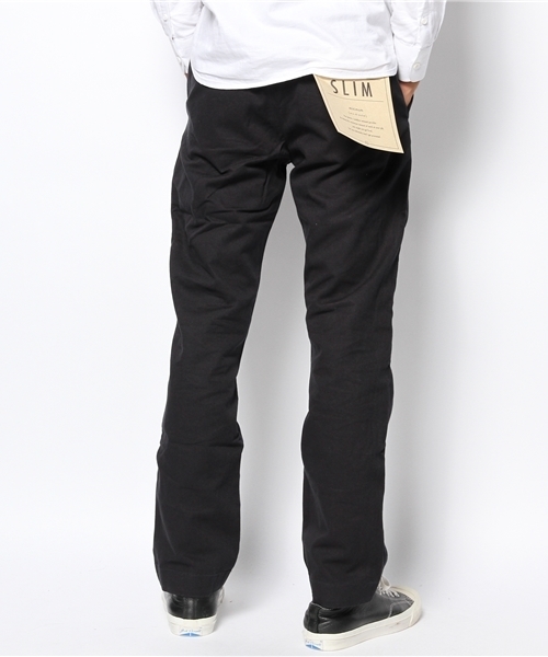 XLARGE(エクストララージ)の「SLIM FIT CHINO(チノパンツ・メンズ・ブラウン/ネイビー/カーキ/オリーブ・36inch/34inch/32inch/30inch)」の6枚目の写真