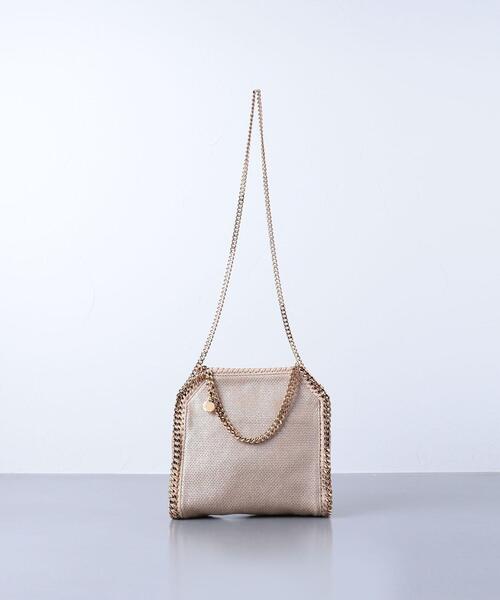 STELLA McCARTNEY（ステラマッカートニー）の「＜STELLA McCARTNEY（ステラ マッカートニー）＞ FALABELLA MINI トートバック MTL■■■（ショルダーバッグ・レディース・ナチュラル・FREE）」の2枚目の写真